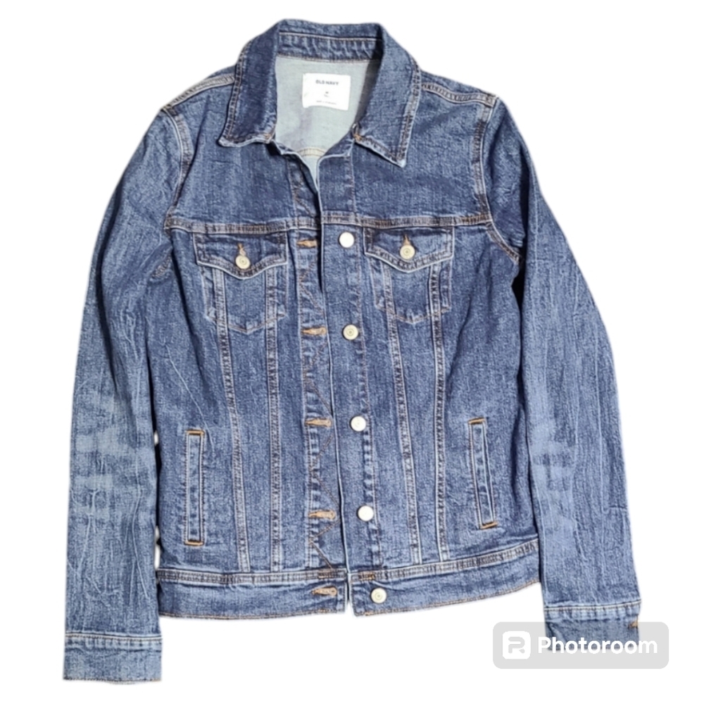 Old Navy Jean Jacket EUC size M‎ tall